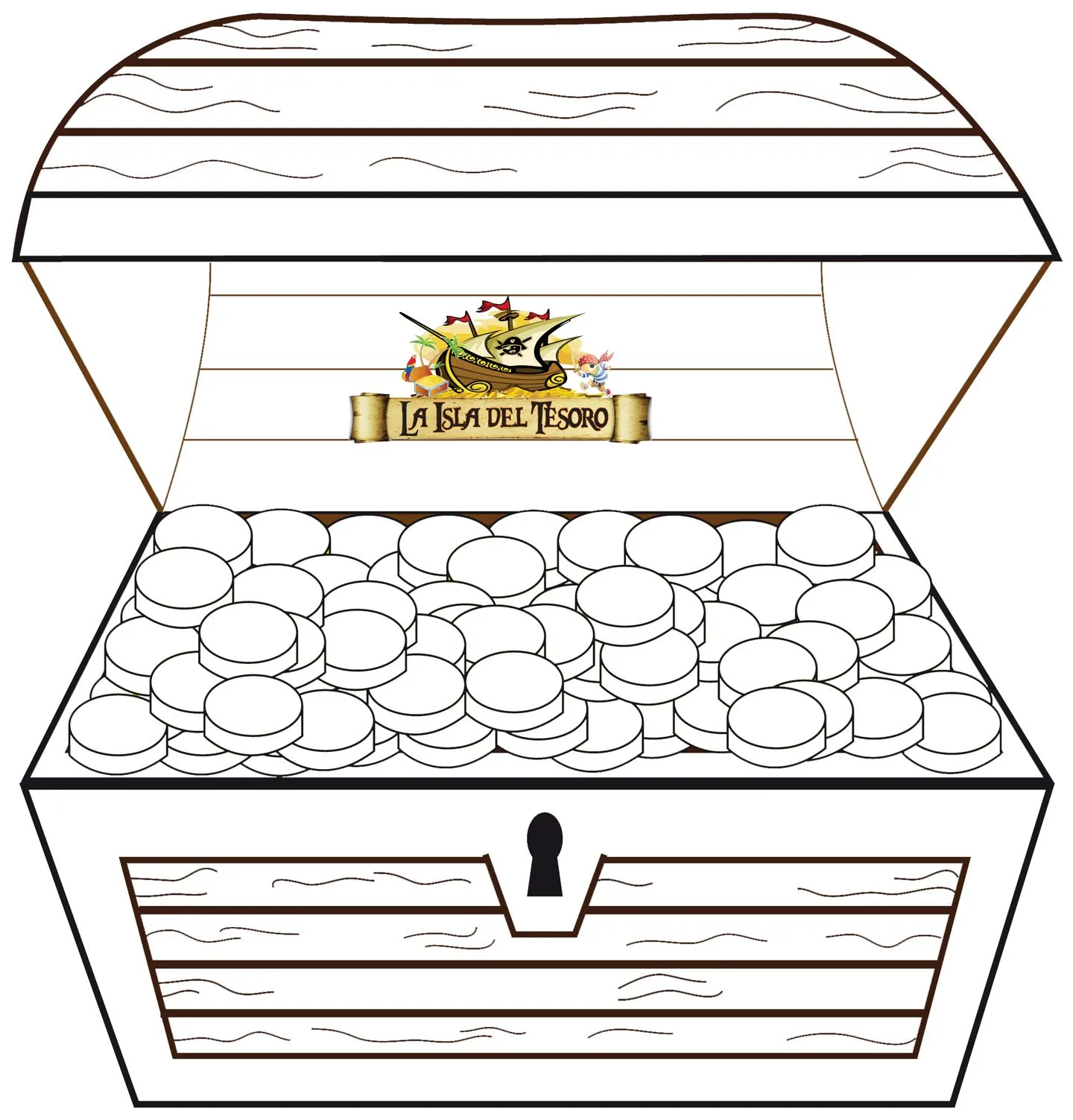 La isla del tesoro Alcoy: DIBUJOS PARA PINTAR