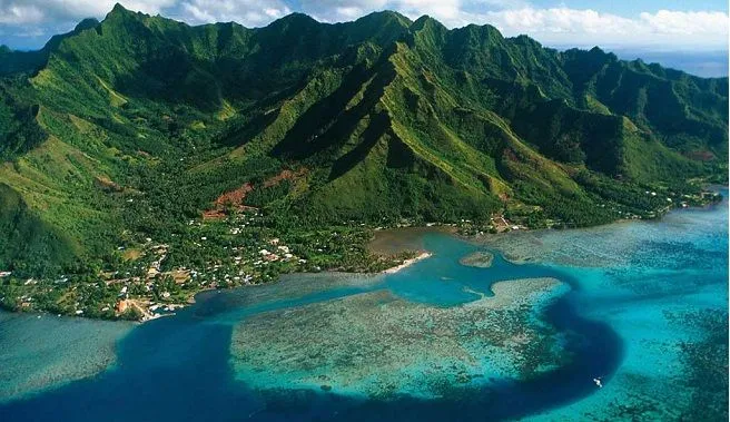 Islas paradisíacas del Océano Pacífico