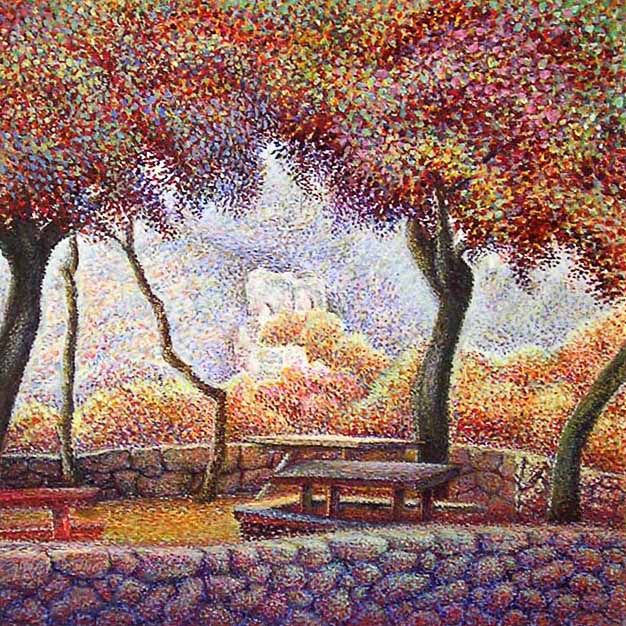 Israel Arte de Paisajes Acrílico Pintura :: PicassoMio