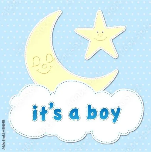 It's a boy" Imágenes de archivo y vectores libres de derechos en ...