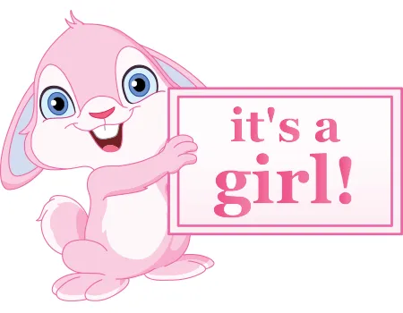 It's a Girl - Facebook Symbols and Chat Emoticons