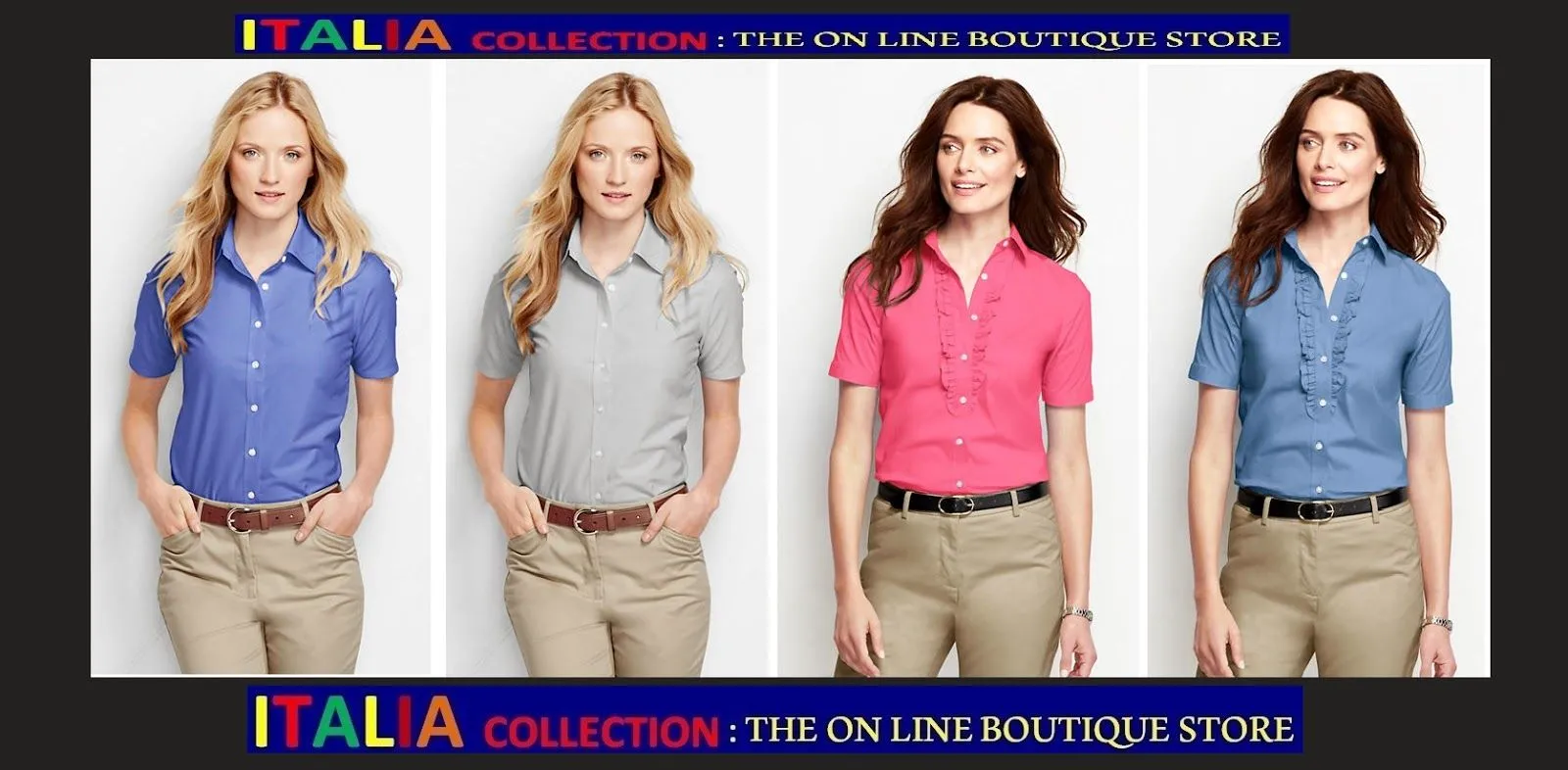 ITALIA.COLLECTION :THE ON LINE BOUTIQUE STORE: Blusas Ejecutivas ...