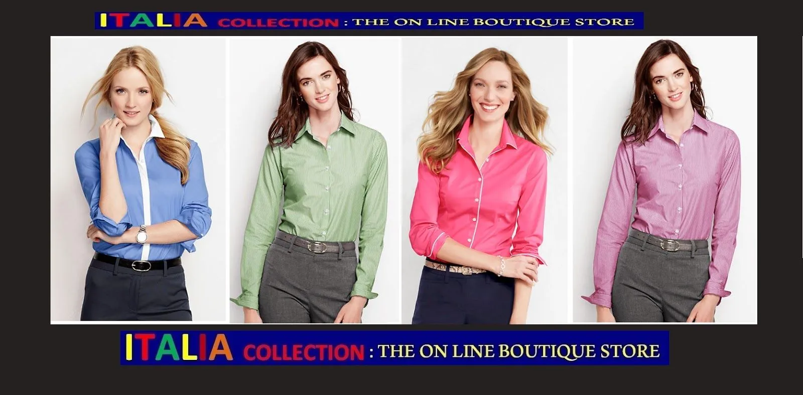 ITALIA.COLLECTION :THE ON LINE BOUTIQUE STORE: Blusas Ejecutivas ...