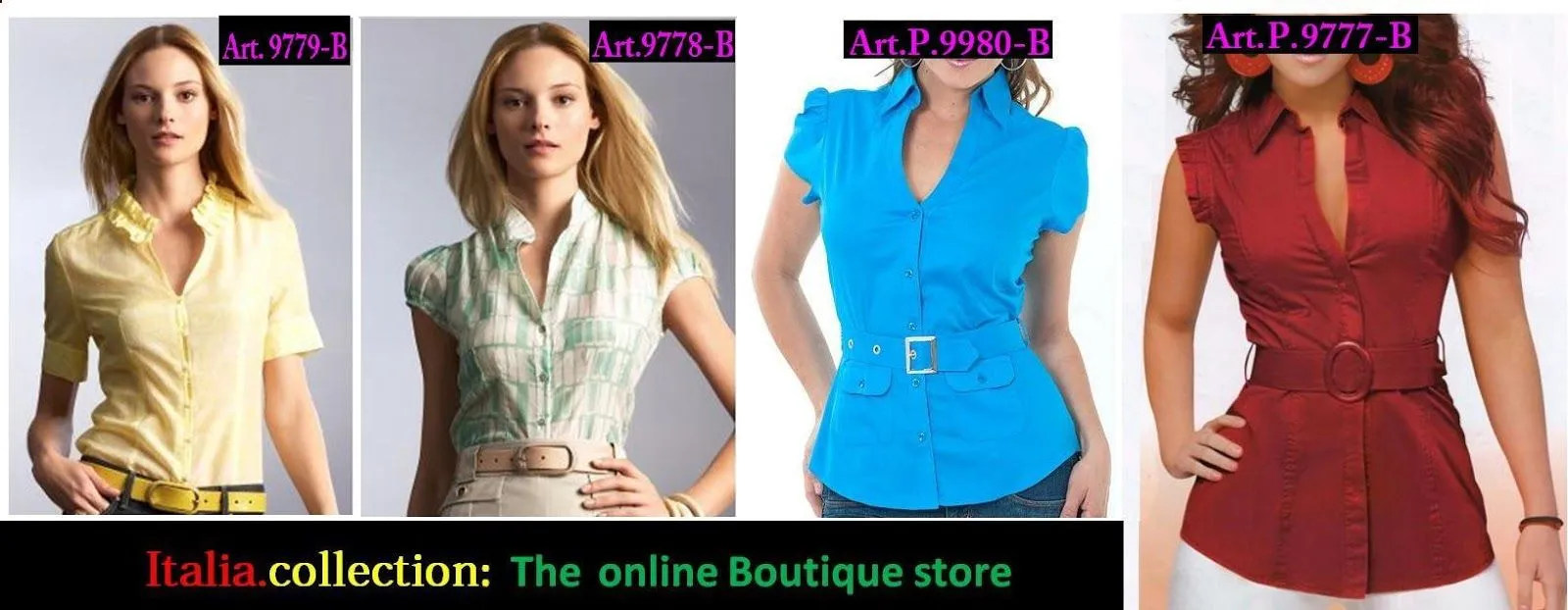 ITALIA.Collection : The Online Boutique Store: Blusas, camisas ...