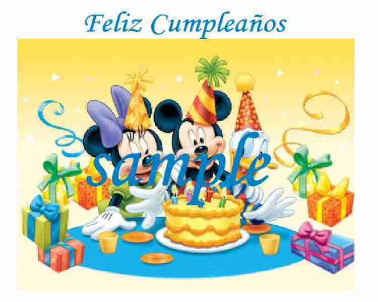 Imágenes de Mickey Mouse para feliz cumpleaños - Imagui