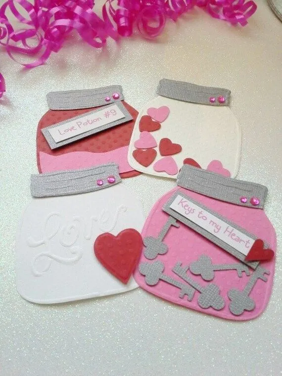 Items similar to Amor scrapbook adornos para / tarjeta haciendo ...