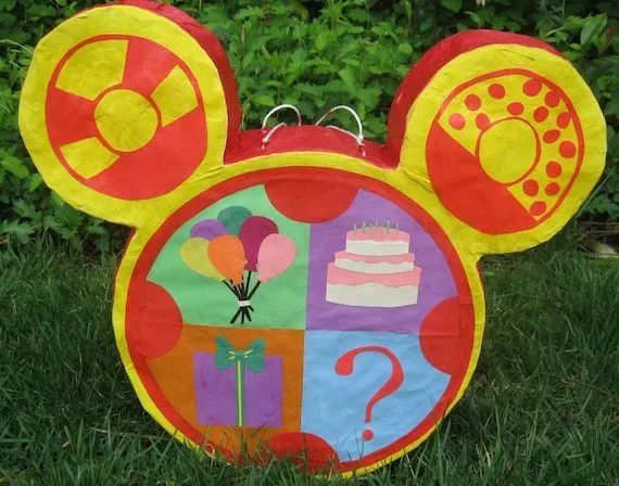 Mickey Mouse Clubhouse Toodles Pinata by RandomCraftsKindness