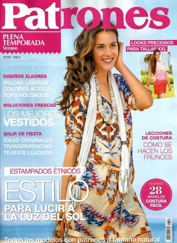 Revista patrones por patronescostura en Etsy