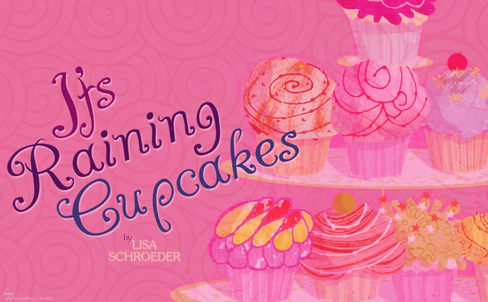 It’s Raining Cupcakes by Lisa Schroeder – Wallpapers « Novel ...