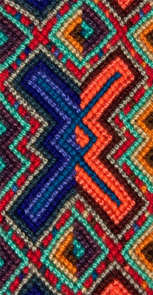 Ixchel: Tejido en macramé