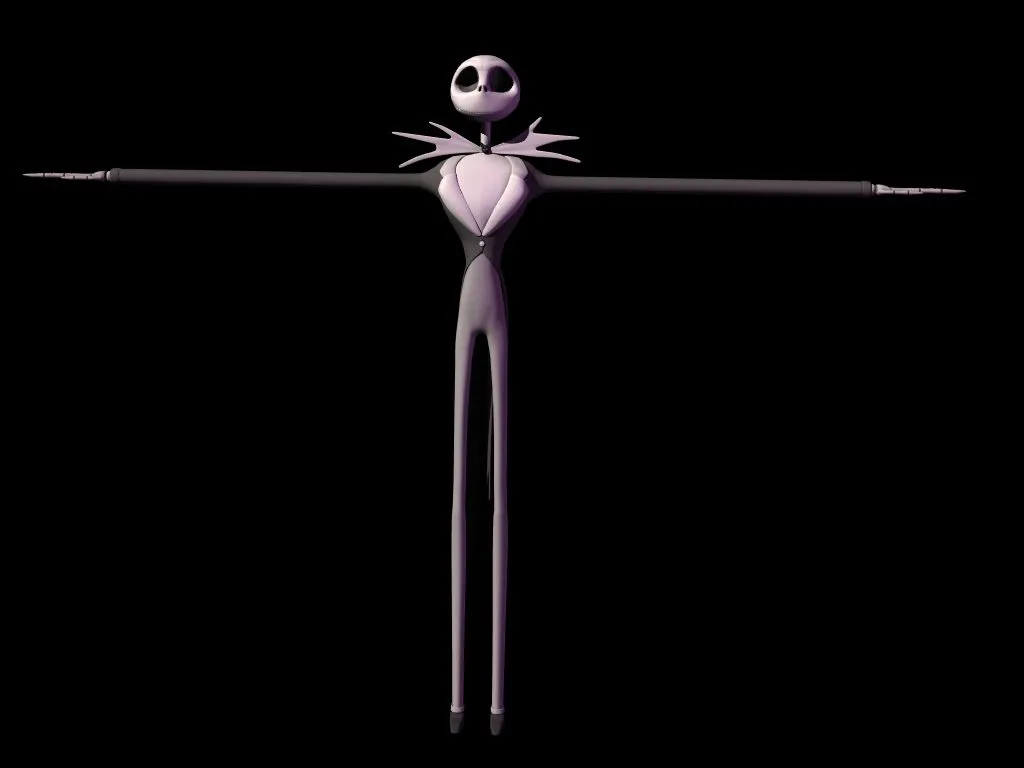 Jack Skellington 3d model by ~UpsilonEexe on deviantART