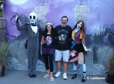 Jack Skellington and Sally's First Meet and Greet at Walt Disney ...