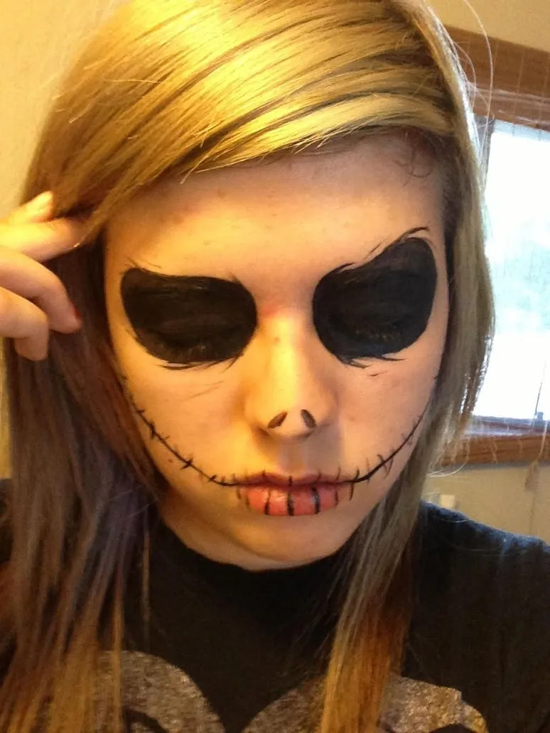 Jack skellington makeup by PunkxDemon96 on DeviantArt