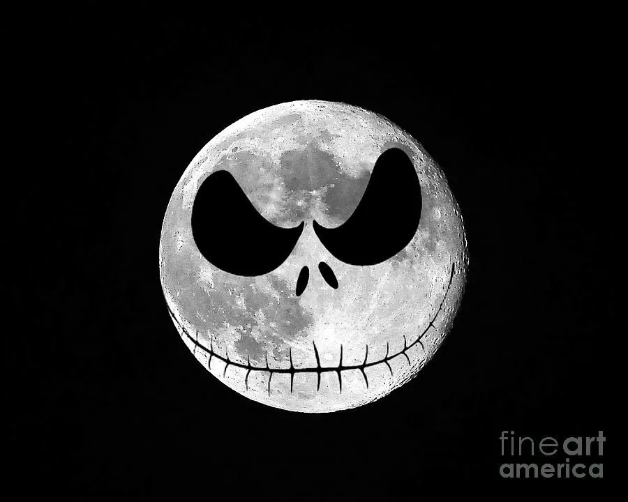 Jack Skellington Moon by Al Powell Photography USA - Jack ...