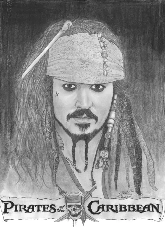 Jack Sparrow Carlos Alberto Hernández del Amo - Artelista.