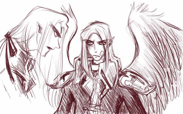 Jade González: dibujos - bosquejos - Sketch