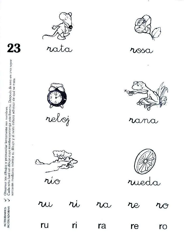 JANGELD: Letra r minúscula