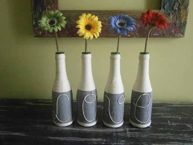 Mis jarrones con botellas recicladas - Paperblog
