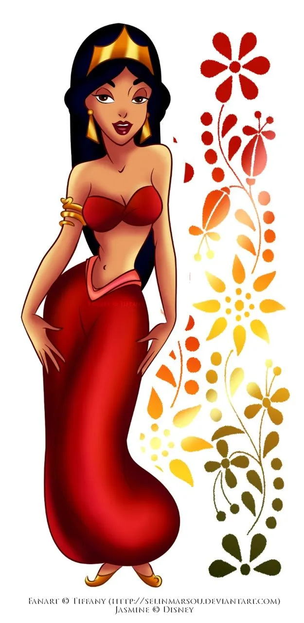 Jasmine - Disney Princess Fan Art (34251331) - Fanpop