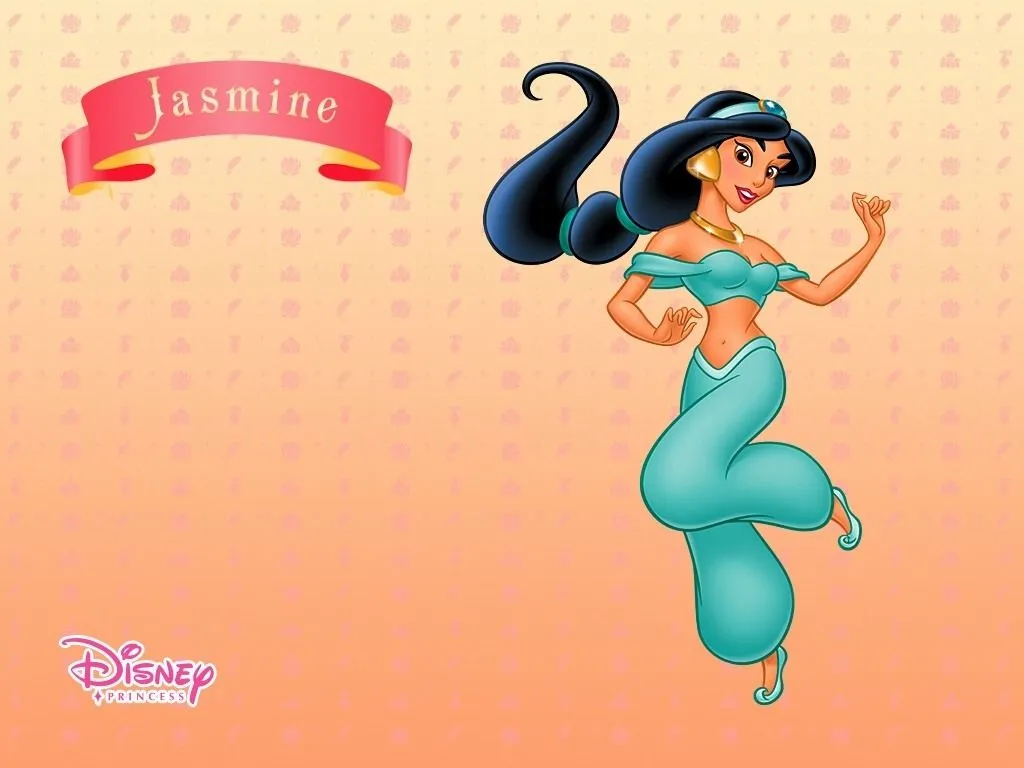 Jasmine. Fondo Infantil de Disney - Wallpapers