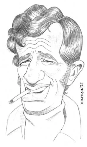 Jean-Paul Belmondo « Caricaturas by Jordi Arasa