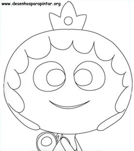 Jelly Jamm desenhos para colorir, pintar e imprimir do Jelly Jam ...