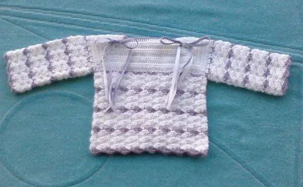 Jerseys de ganchillo para bebés - Imagui