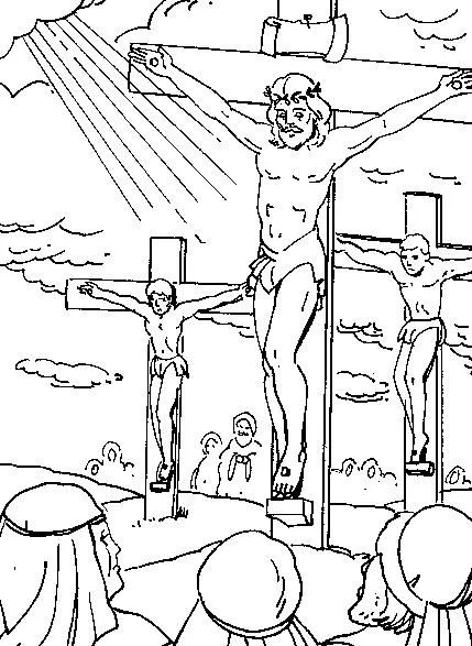 Jesús clavado en la cruz | Compartiendo por amor