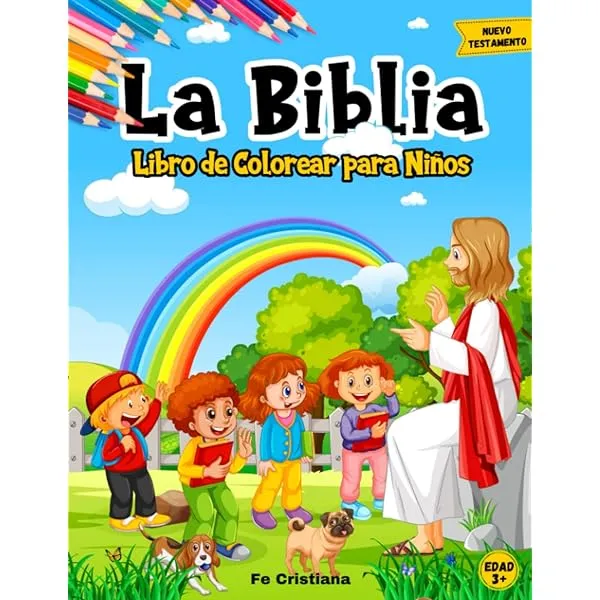 Jesús Libro para Colorear con Historias Bíblicas: Libro Cristiano para  Colorear para Niños con Ilustraciones Bíblicas Sobre la Misión y los  Milagros de Jesús en la Vida Terrenal (Spanish Edition) : Cristiana,