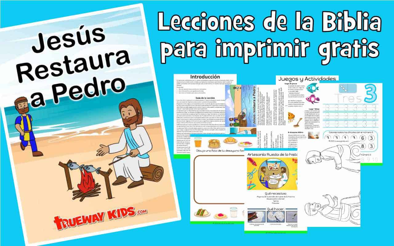 Jesús restaura a Pedro - Lección de la Biblia para niños - Trueway Kids