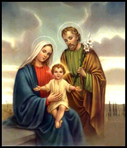 Imagenes de Jesus: con una familia