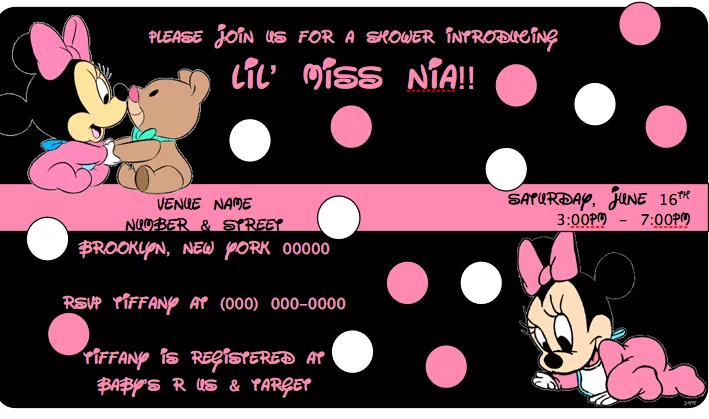 Jesz Creative Designs & Event Planning: Baby Shower Invitations