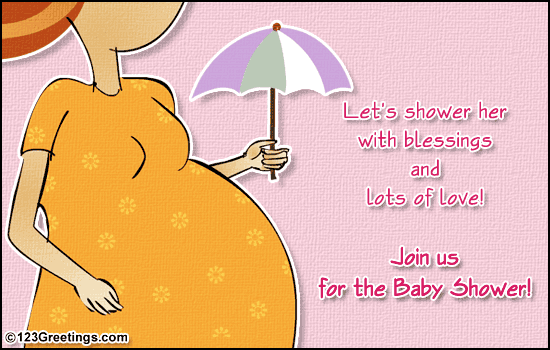 Join The Baby Shower! Free Other Invitations eCards, Greetings ...