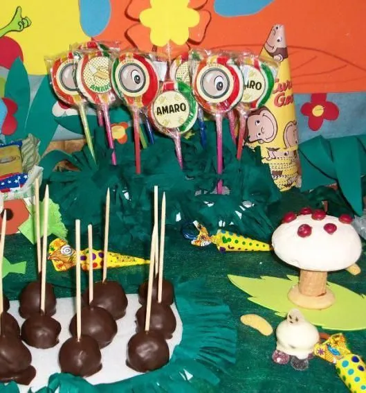 Jorge el curioso para imprimir gratis | ♥Candy bar * Mesas dulces ...