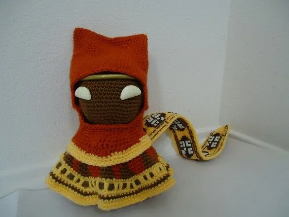 Journey Sackboy Amigurumi muñeco tejido al crochet por YarrrnIt