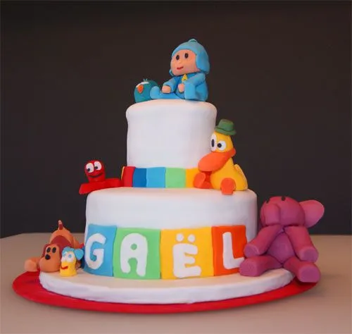 Pasteles de Pocoyo fondant - Imagui