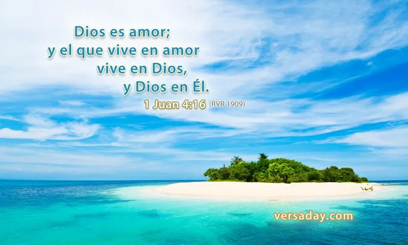 1 Juan 4:16 - Versiculo para Septiembre 13