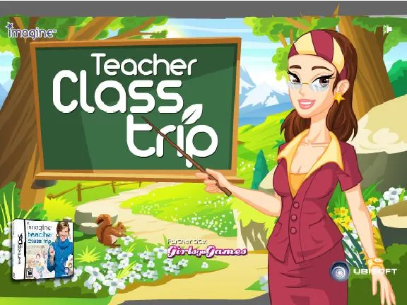 Juega a la maestra en Teacher Class Trip « Juegos de Chicas Online