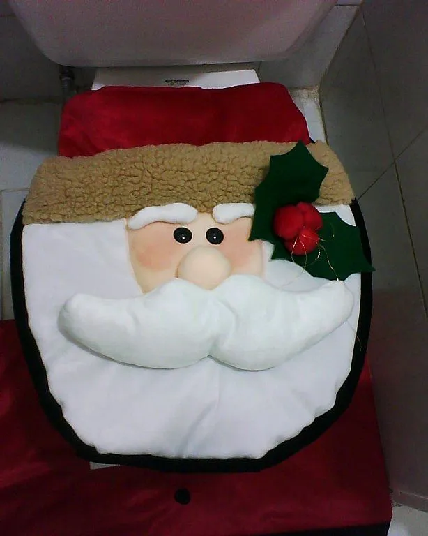 Juego de baño santa claus - Imagui