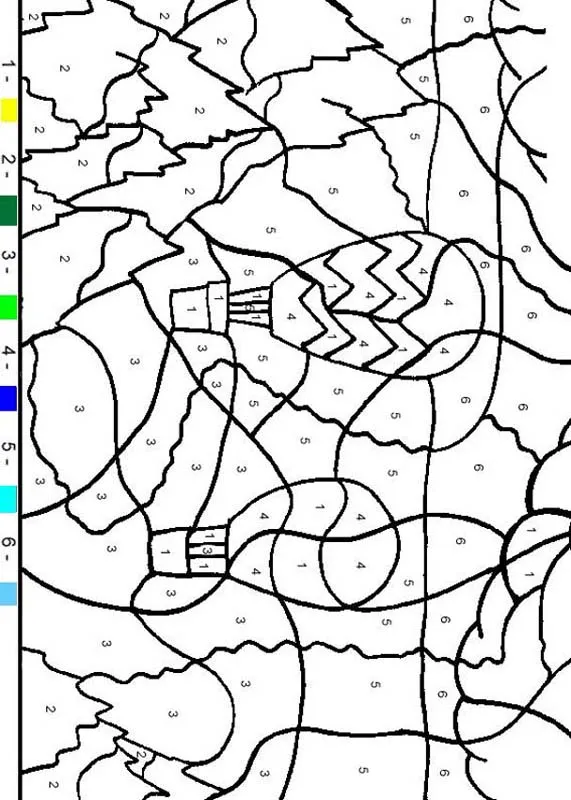 Juego de colorear MONTGOLFIERA - Juegos de pintar PARA NIÑOS