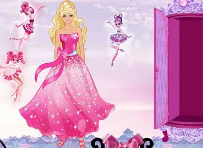 Juego de coser vestidos de barbie ~ Juegos de Barbie y muñecas