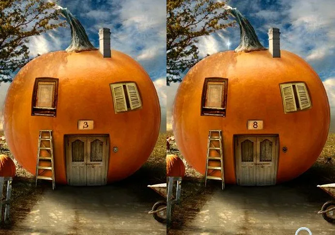 Juego de diferencias con las calabazas de Halloween | La cocina de ...