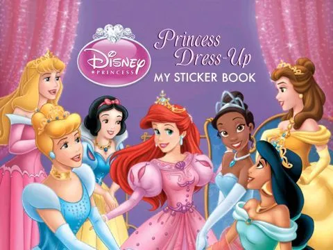 Juego iPhone / iPad: Princess Dress-Up: My Sticker Book ...