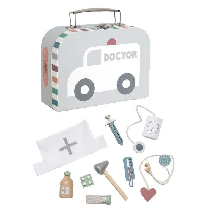 Juego maletin doctor gris - Papelería Sambra