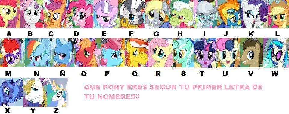 Juego de My Little Pony la magia de la amistad - Imagui