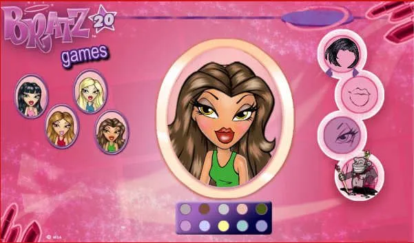 Juego para maquillar y vestir a tu muñeca Bratz: Bratz Make Up ...