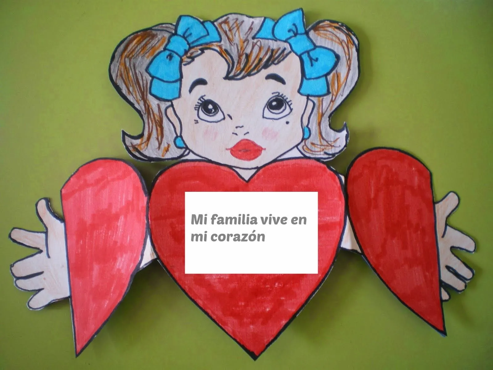 juegos y actividades didácticas para clases: manualidades abrazo ...