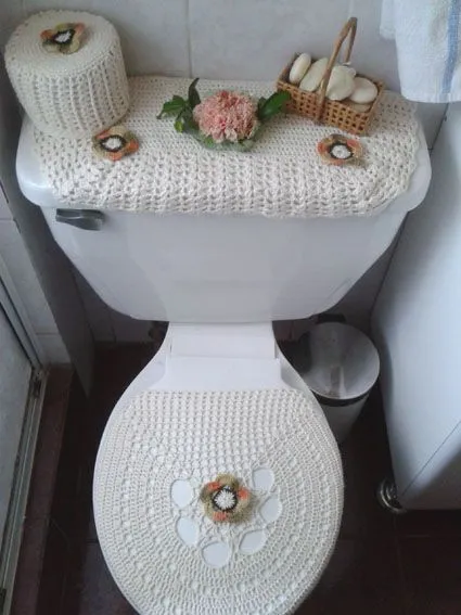 Juegos De Baño Crochet Paso A Paso ~ Dikidu.com