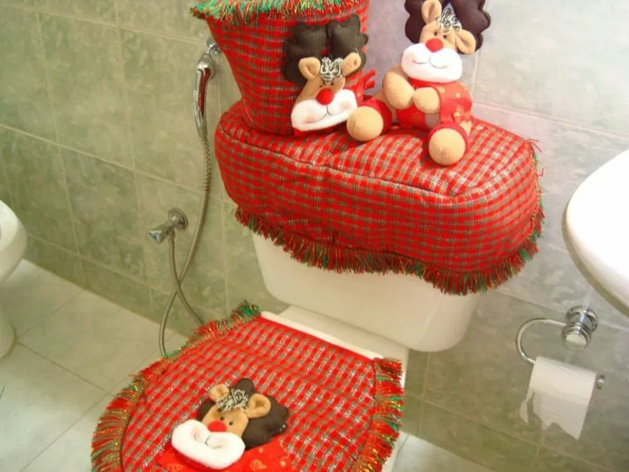 Juegos de baño para Navidad | Manualidades