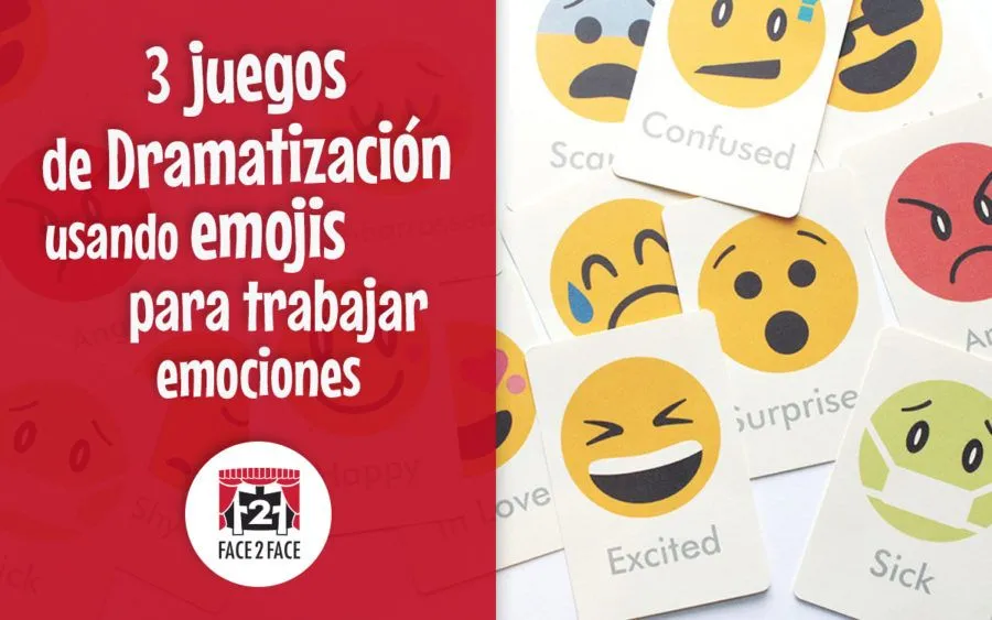 3 juegos de dramatización usando emojis en el aula